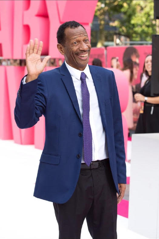 CJ Jones on a red carpet