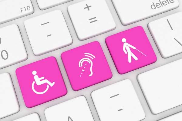 accessibility icons on keyboard