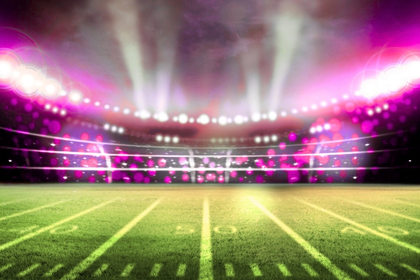 stadium under the lights